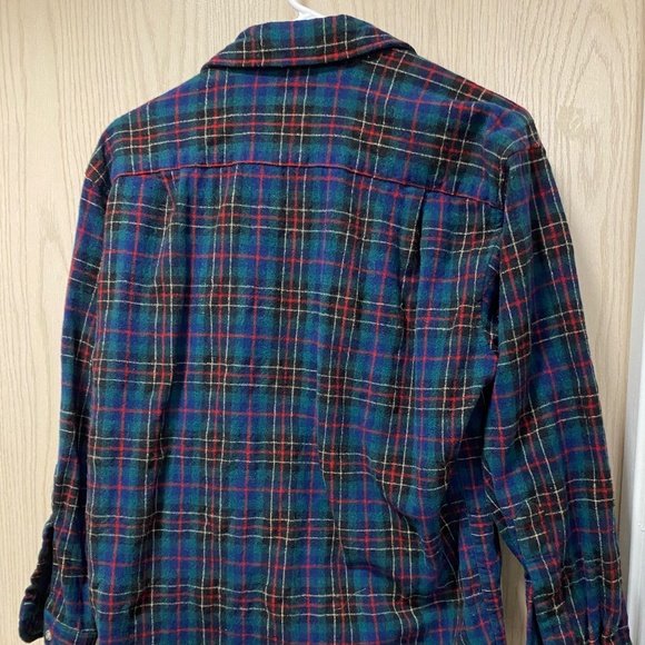 Pendleton  100% Virgin Wool Size M  Women’s Green  Hunting Brodie Tartan - Picture 6 of 9